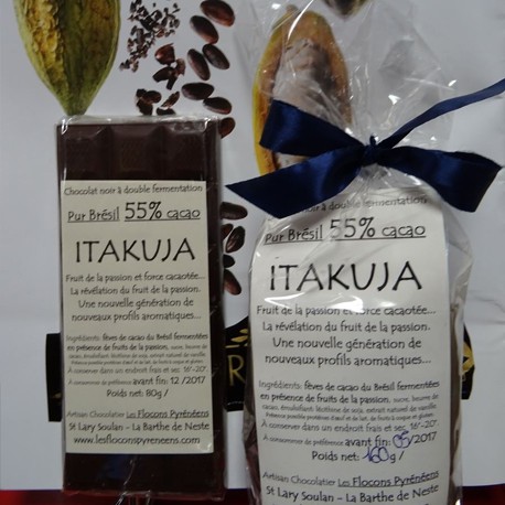 Chocolat noir 55% cacao Itakuja