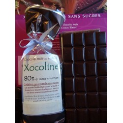 Chocolat noir 80 % cacao Xocoline