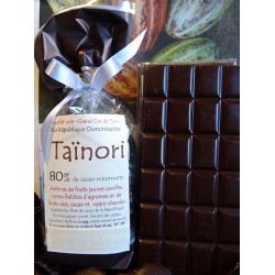 Chocolat Noir Taïnori 80% cacao