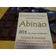 Chocolat noir 85% cacao Abinao