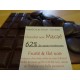 Chocolat Noir Macaé 62% cacao