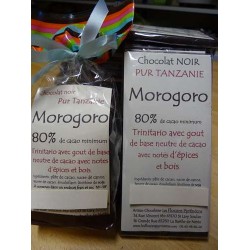 Chocolat Noir  80% cacao Morogoro