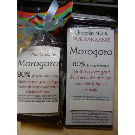 Chocolat Noir  80% cacao Morogoro