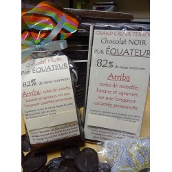 Chocolat noir 82% cacao Arriba